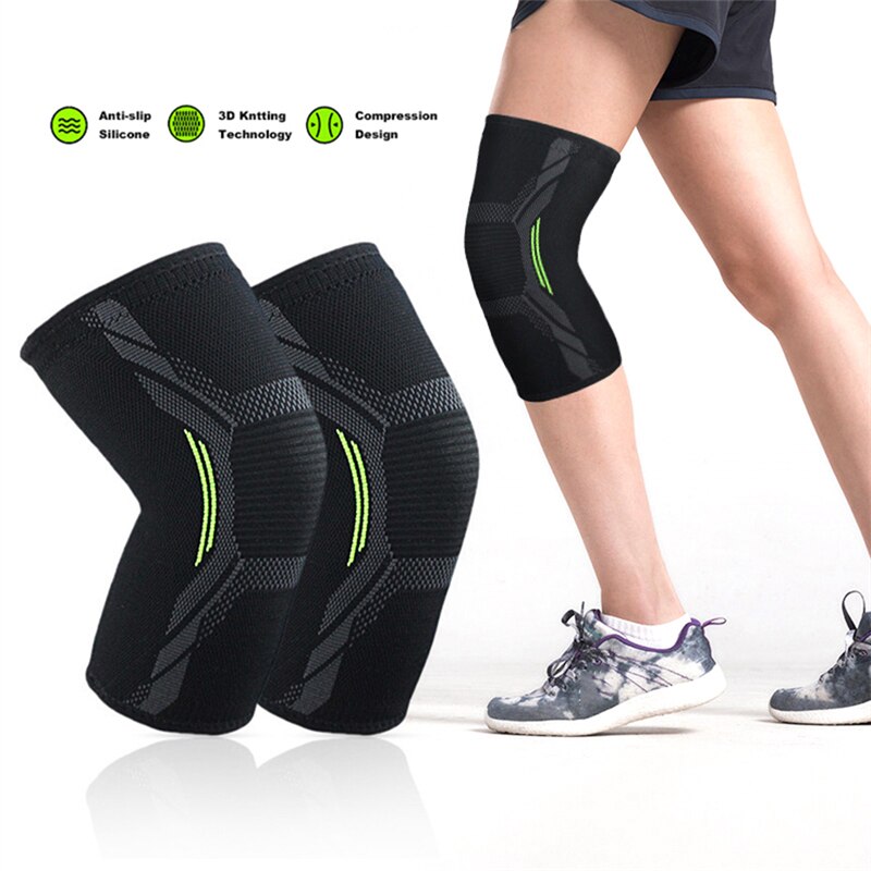 Single Knee Pad Knitted Nylon  - Running Gear Knee review and price