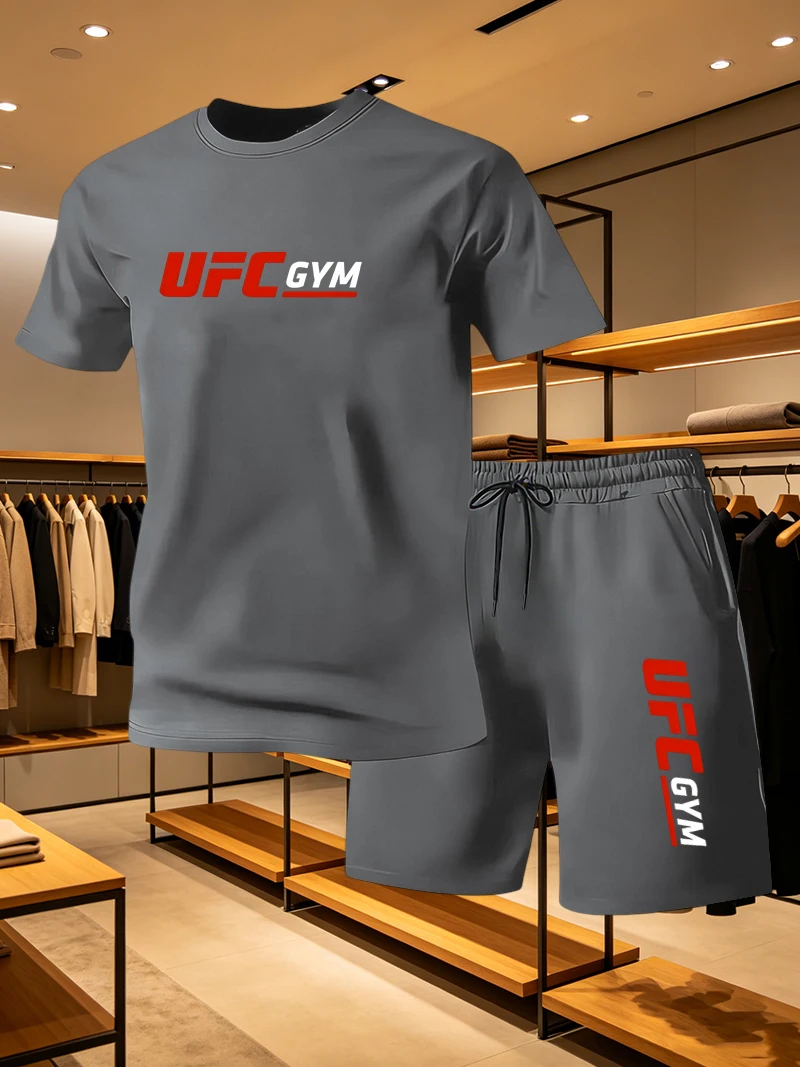 Men's Fashion T-shirt Shorts U - Running Gear Men review and price