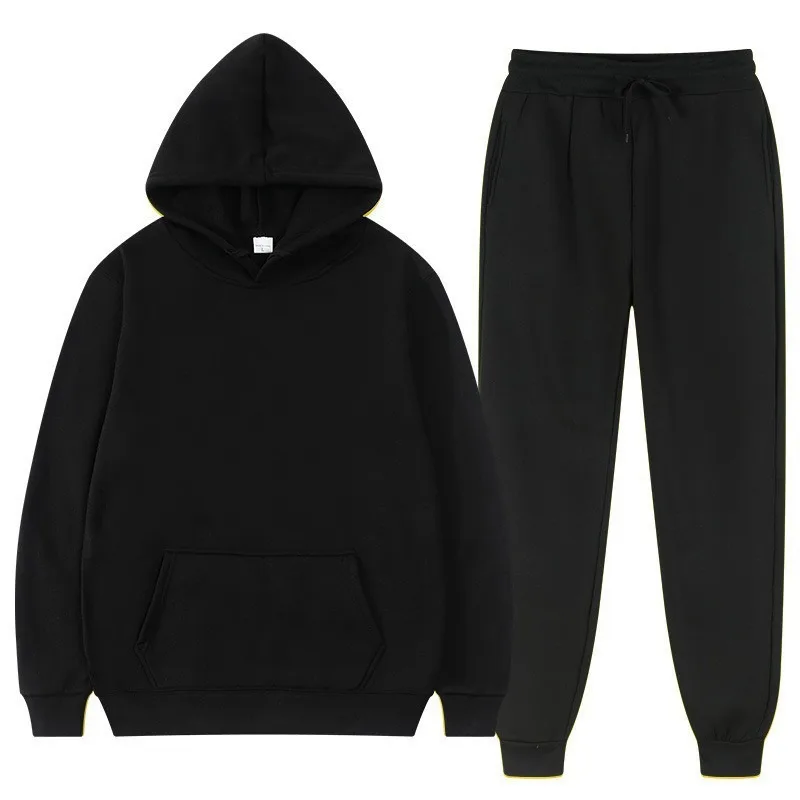 Men Tracksuit 2 Pieces Sets Ho - Running Gear Men review and price