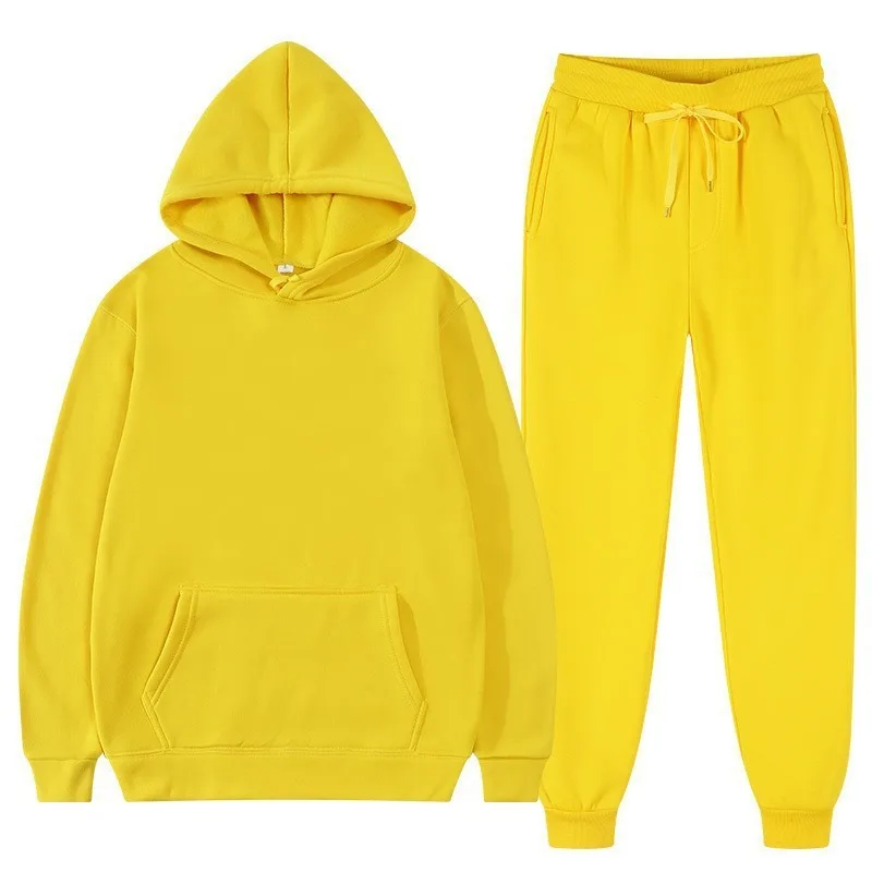 Men Tracksuit 2 Pieces Sets Ho - Running Gear Men review and price