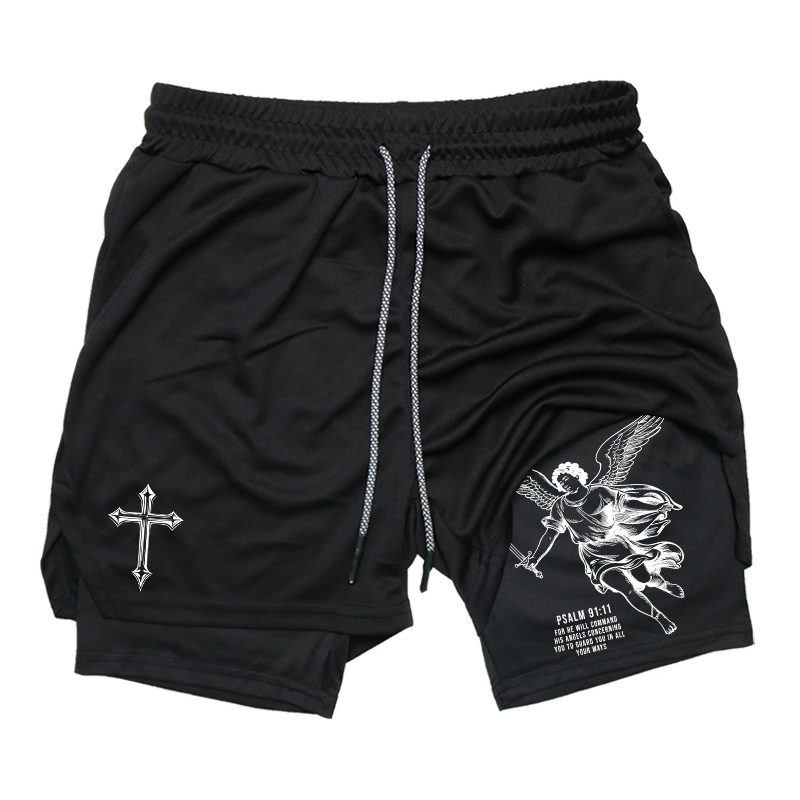 Angel Cross Graphic 2 in 1 Wor - Running Gear Men review and price