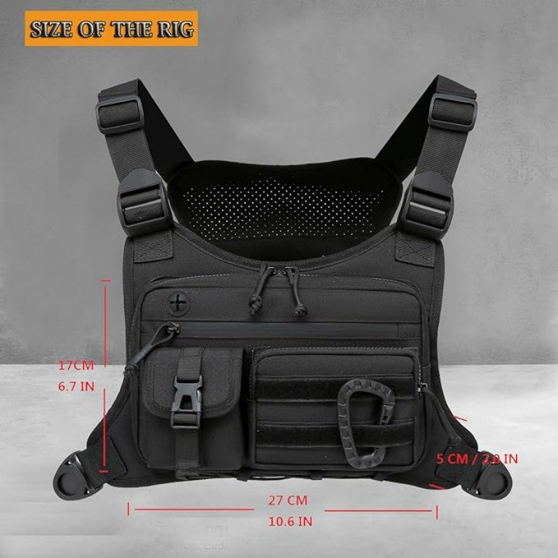 Tactical Chest Bag for Men Run - Running Gear Bag For Men review and price