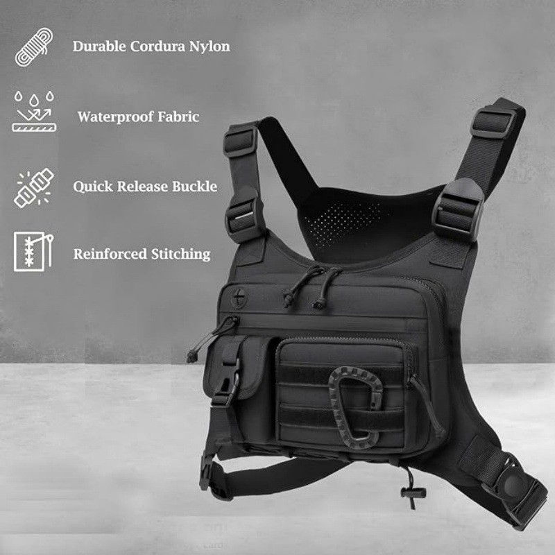 Tactical Chest Bag for Men Run - Running Gear Bag For Men review and price