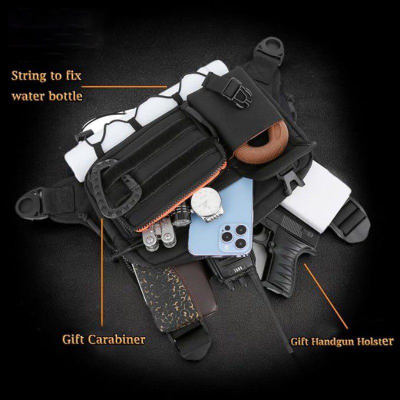 Tactical Chest Bag for Men Run - Running Gear Bag For Men review and price
