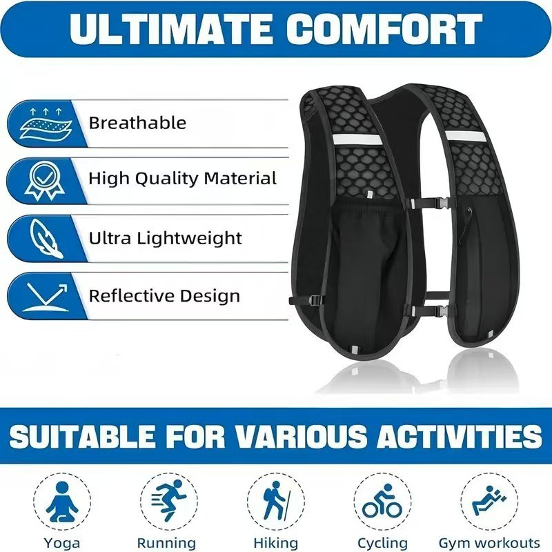 Hydration Backpack Vest for Ru - Running Gear Bag For Men review and price