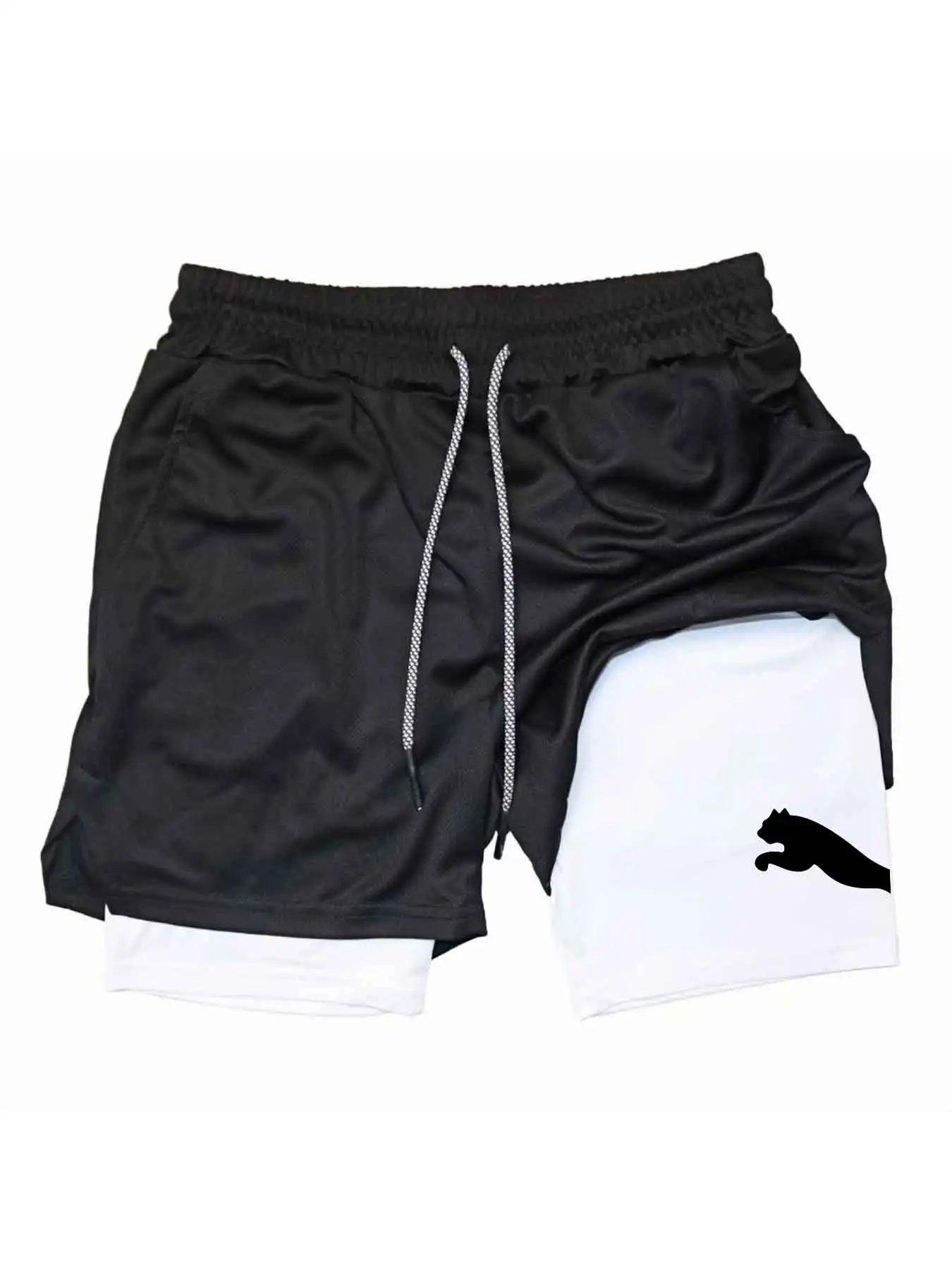Printed Sports Shorts 2-in-1 G - Running Gear Men review and price