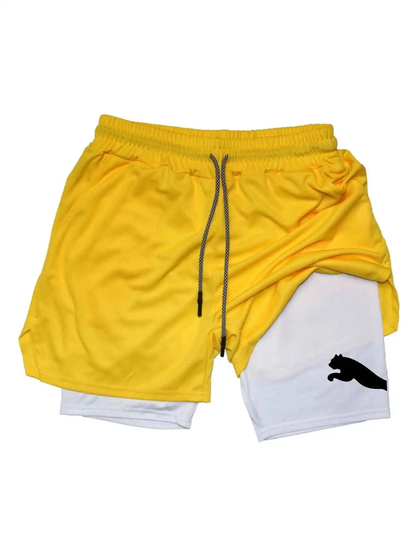 Printed Sports Shorts 2-in-1 G - Running Gear Men review and price