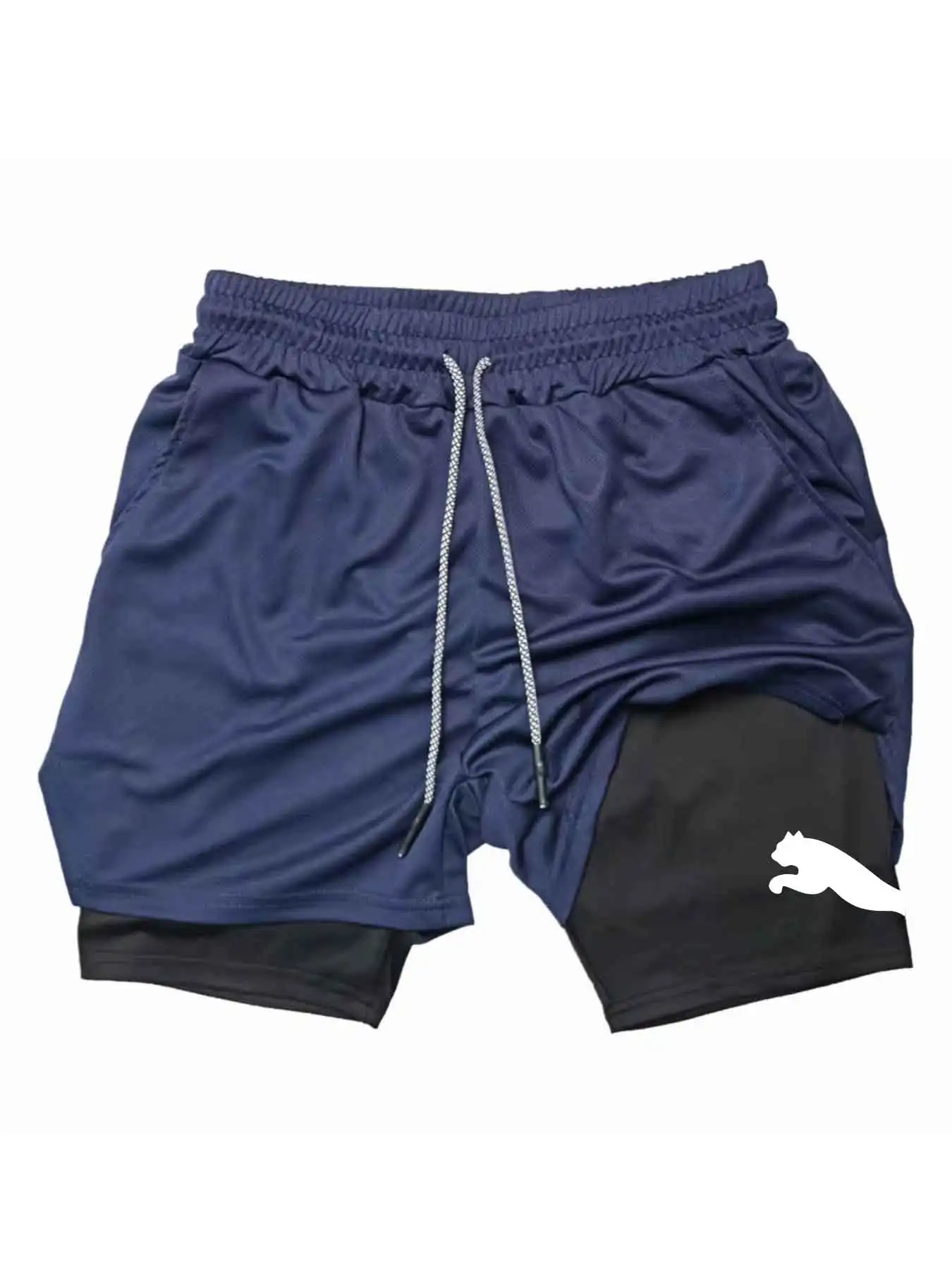 Printed Sports Shorts 2-in-1 G - Running Gear Men review and price